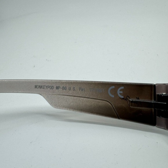 Maui Jim MonkeyPod Sunglasses MJ441-11A Smoke Gray Wrap Frames 63.5[]18 H10849 - Picture 5 of 7